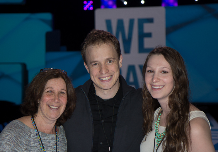 Libby, Mark, and Julia